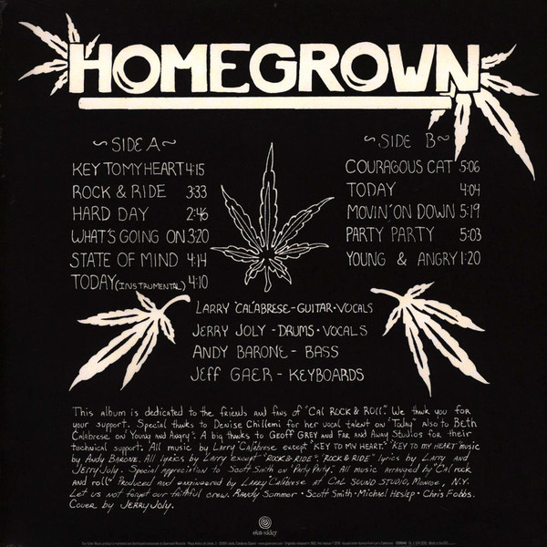 Cal Rock & Roll - Homegrown | Out-Sider (OSR046) - 3