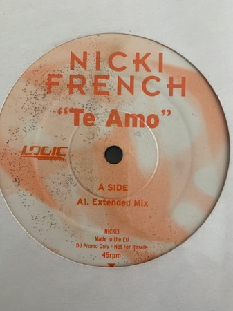 Nicki French - Te Amo | Logic Records (NICKI3)