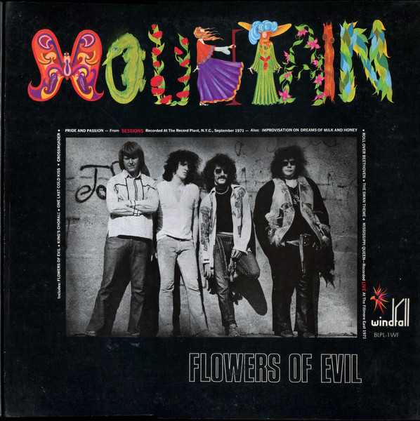Mountain - Flowers Of Evil | Windfall Records (BLPL-1WF) - 2