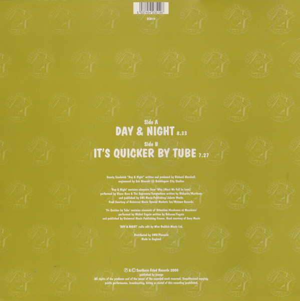 Scanty - Day & Night | Southern Fried Records (ECB19) - 2