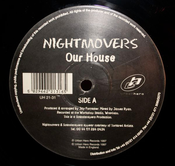 Nightmovers - Our House | Urban Hero (UH 21-31)