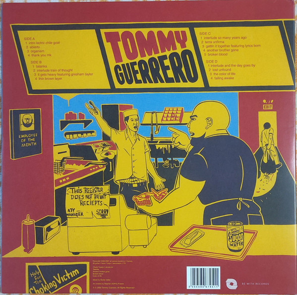 Tommy Guerrero - Soul Food Taqueria | Be With Records (BEWITH026LP) - 2