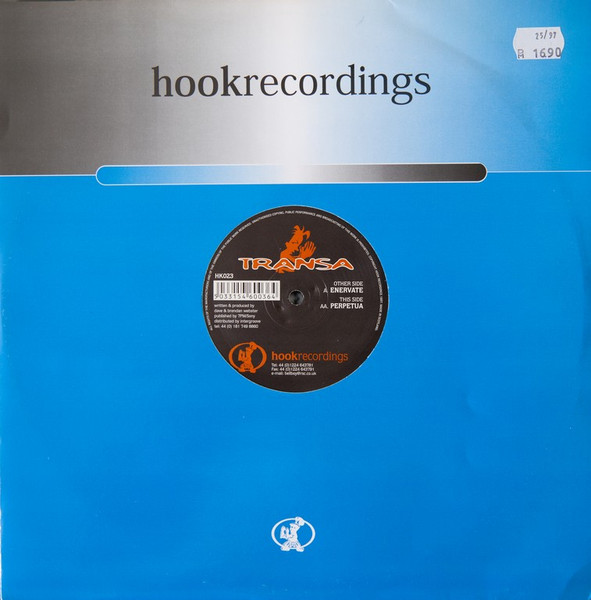 Transa - Enervate | Hook Recordings (HK023)