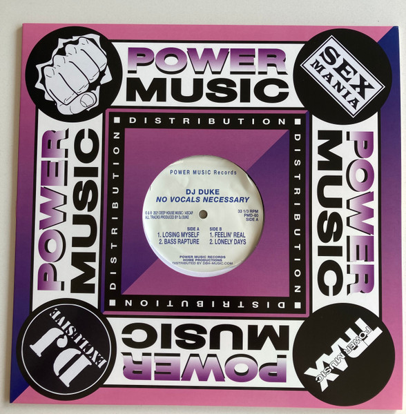 DJ Duke - No Vocals Necessary | Power Music Records (PMD-60) - 3
