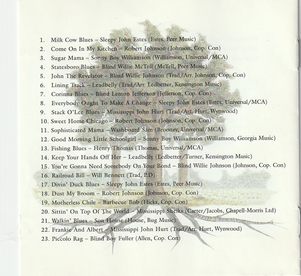 Various - The Roots Of Taj Mahal | Catfish Records (KATCD141) - 3