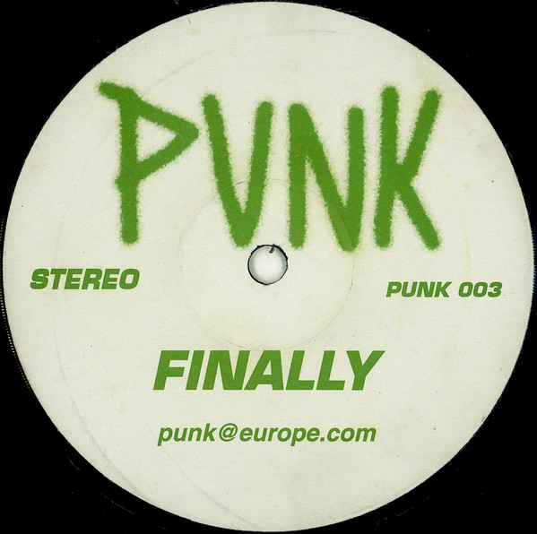 Punk - Finally | Not On Label (Punk) (PUNK 003)