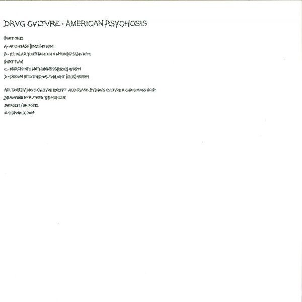 Drvg Cvltvre - American Psychosis [Part Two] | Shipwrec (SHIP0232) - 2