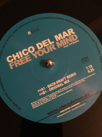 Chico Del Mar Feat. Pit Bailay - Free Your Mind | B-Positive Records (B-Postive 05) - main Chico Del Mar Feat. Pit Bailay - Free Your Mind | B-Positive Records (B-Postive 05) - main