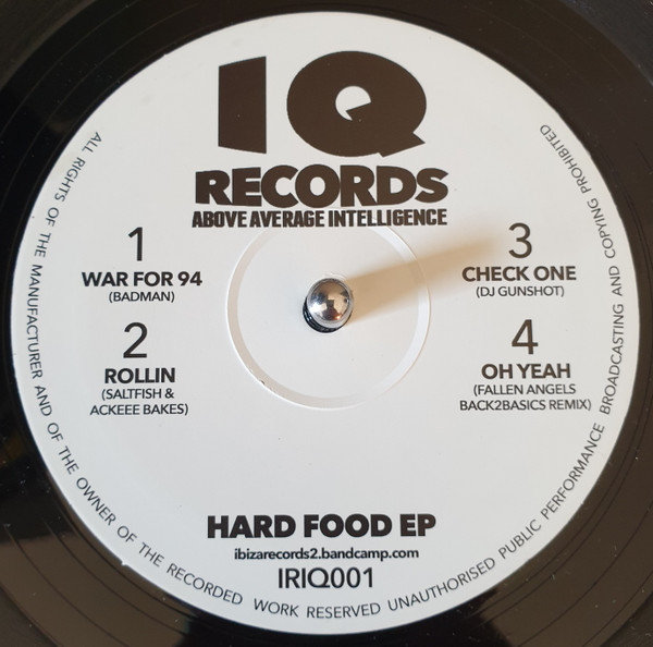 Various - Hard Food EP | IQ Records (IRIQ001)