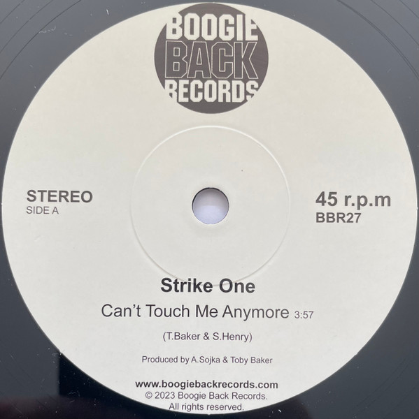 Strike One - Can't Touch Me Anymore | Boogie Back Records (BBR27)