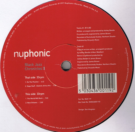 Black Jazz Chronicles - II | Nuphonic (NUX 119) - main