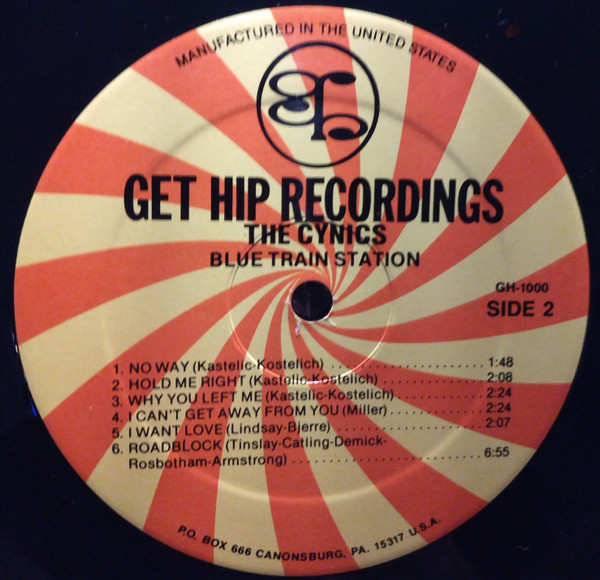 The Cynics - Blue Train Station | Get Hip Recordings (GH-1000) - 4