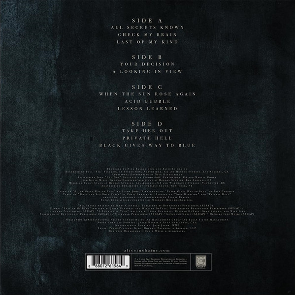 Alice In Chains - Black Gives Way To Blue | Craft Recordings (CR00795) - 2