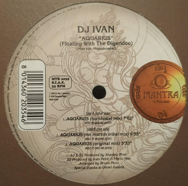 DJ Ivan - Aquarius (Floating With The Digeridoo) | Mantra Vibes (MTR 2035)