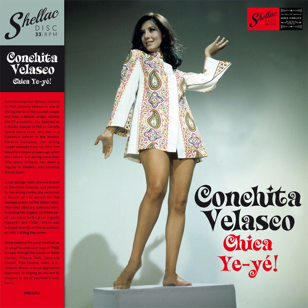 Conchita Velasco - Chica Ye-Yé! | Shellac Disc (SHELL024) - main Conchita Velasco - Chica Ye-Yé! | Shellac Disc (SHELL024) - main