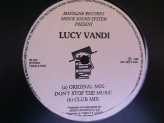 Lucy Vandi - Don't Stop The Music | Maynline Records (SRT 90LS 2531) - main