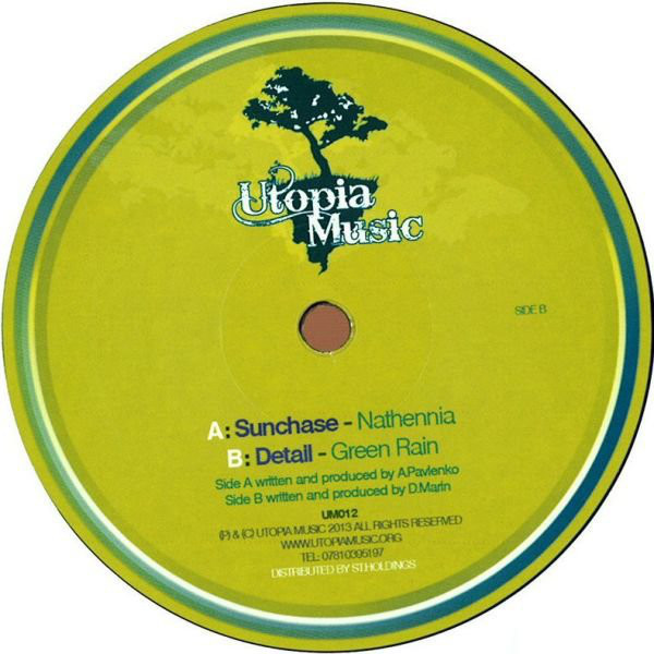 Sunchase / Detail - Nathennia / Green Rain | Utopia Music (UM012)