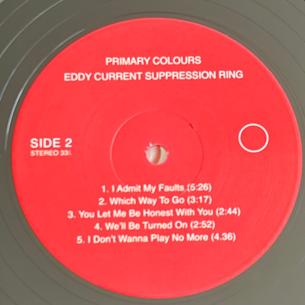 Eddy Current Suppression Ring - Primary Colours | Suppression Records (SR006) - 3