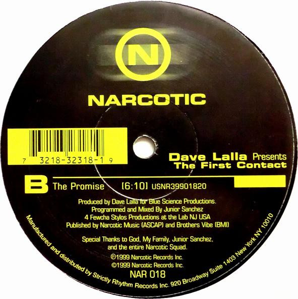Dave Lalla - The First Contact | Narcotic (NAR 018) - 4