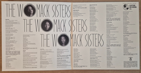 The Womack Sisters - The Womack Sisters (Indie Ed) | Daptone Recording Co. (DAP-086) - 2