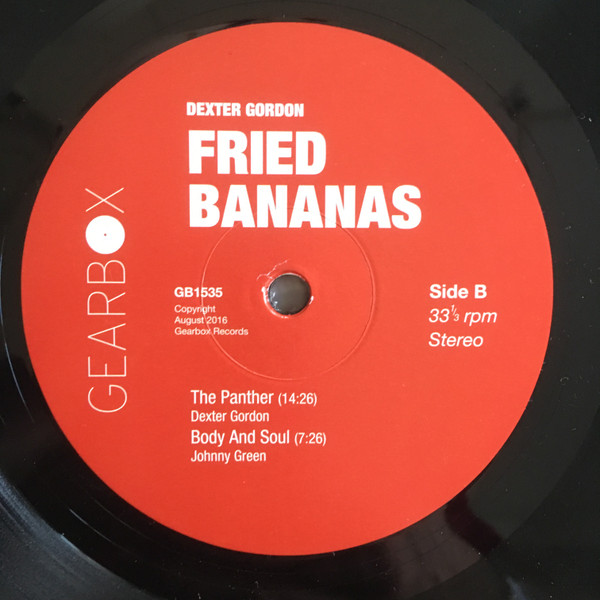 Dexter Gordon - Fried Bananas | Gearbox Records (GB1535) - 4