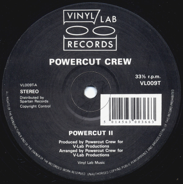 Powercut Crew - Powercut II / God Made Me Funky | Vinyl Lab Records (VL009T)