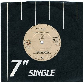 Laurie Anderson - Let X = X / From The Air | Warner Bros. Records (SAM 152) - 3