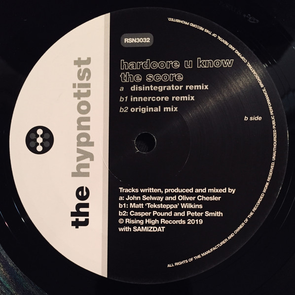 The Hypnotist - Hardcore U Know The Score 2019 | Rising High Records (RSN3032)