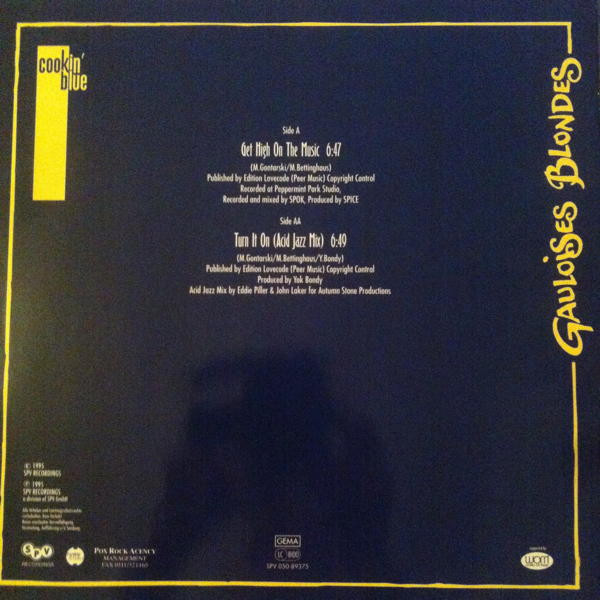 Spice - Get High On The Music | SPV Recordings (SPV 050-89375)