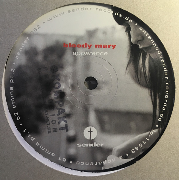 Bloody Mary - Apparence | Sender Records (sender 062) - main