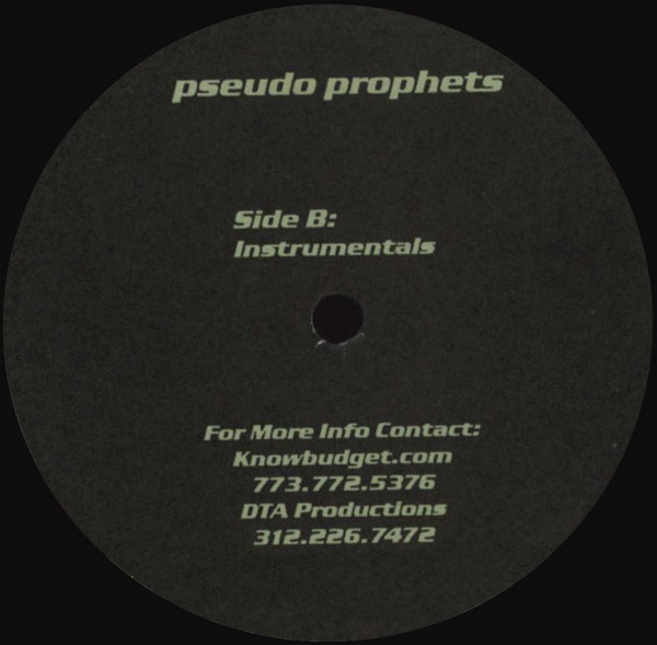 Pseudo Prophets - Pseudo Prophets | D.T.A. Productions (L-10568-M) - 2