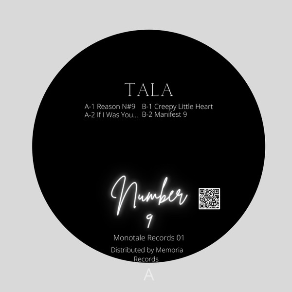Tala - Number 9 | Monotale Records (MNT001) - main