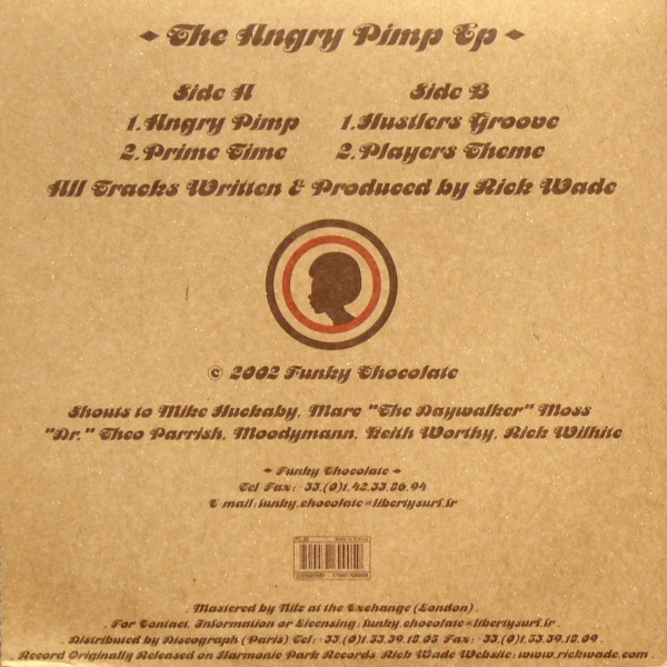 Rick Wade - The Angry Pimp EP | Funky Chocolate (FC 05) - 2