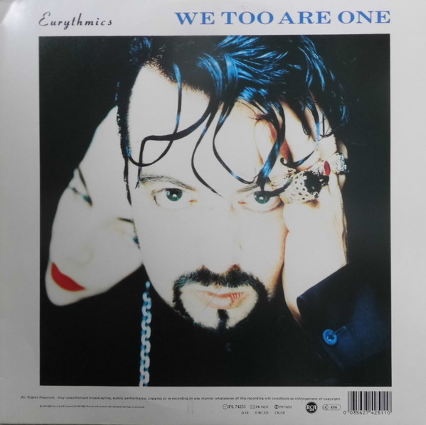 Eurythmics - We Too Are One | RCA (PL 74251) - 2