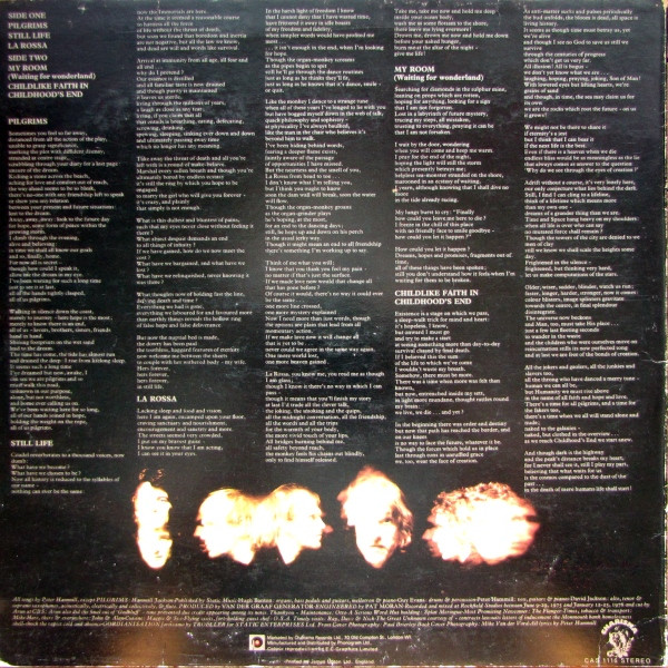 Van Der Graaf Generator - Still Life | Charisma (CAS 1116) - 2