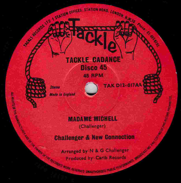 Challenger Bros. & New Connection - Madam Michell | Tackle (TAK D12-017)
