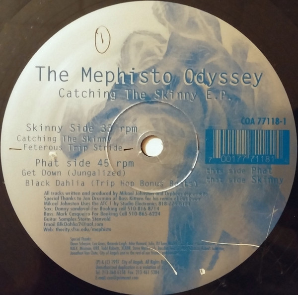 Mephisto Odyssey - Catching The Skinny E.P. | City Of Angels (COA 77118-1) - main Mephisto Odyssey - Catching The Skinny E.P. | City Of Angels (COA 77118-1) - main