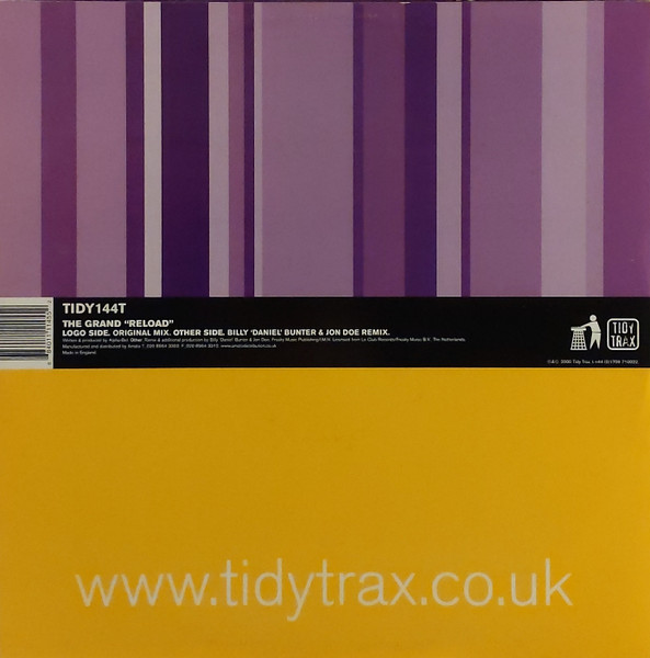 The Grand - Reload | Tidy Trax (TIDY144T) - 2