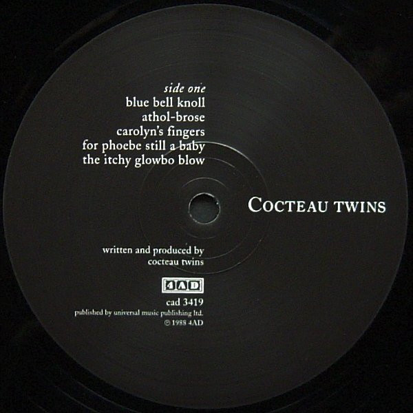 Cocteau Twins - Blue Bell Knoll | 4AD (cad 3419) - 3 Cocteau Twins - Blue Bell Knoll | 4AD (cad 3419) - 3