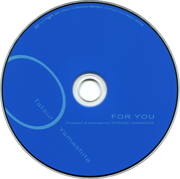 Tatsuro Yamashita = Tatsuro Yamashita - For You = フォー・ユー | Air Records (BVCR-17018) - 4