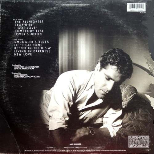 Glenn Frey - The Allnighter | MCA Records (MCA-5501) - 2