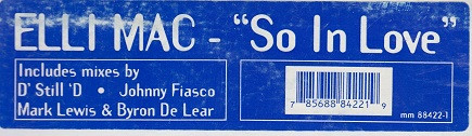 Elli Mac - So In Love | Moonshine Music (mm 88422-1) - 3 Elli Mac - So In Love | Moonshine Music (mm 88422-1) - 3