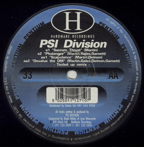 The P.S.I. Division - Pentium EP | Hardware Records (HW010) - main The P.S.I. Division - Pentium EP | Hardware Records (HW010) - main