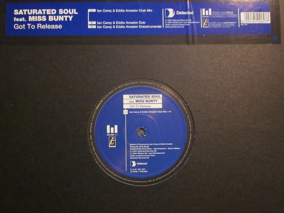 Saturated Soul Feat. Miss Bunty - Got To Release | Milano Lab (MLI 001) - main