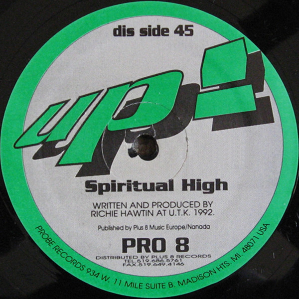 UP! - Spiritual High | Probe Records (PRO 8)