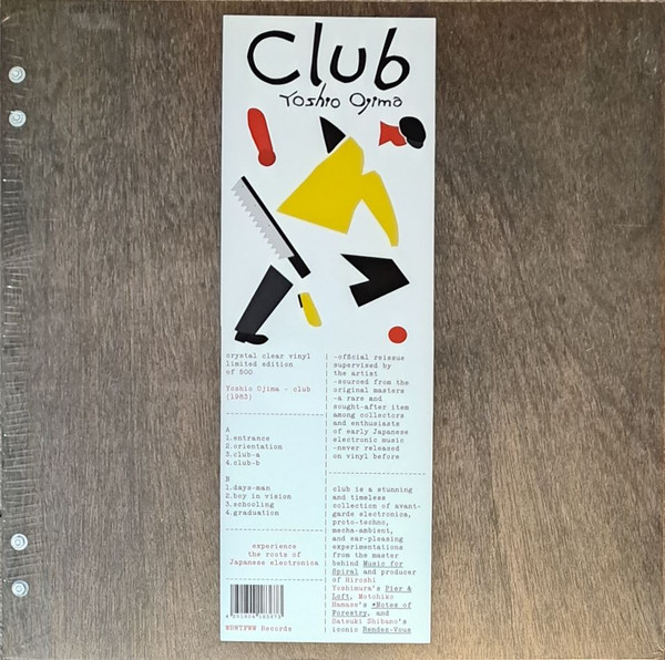 Yoshio Ojima - Club | We Release Whatever The Fuck We Want Records (WRWTFWW0087)
