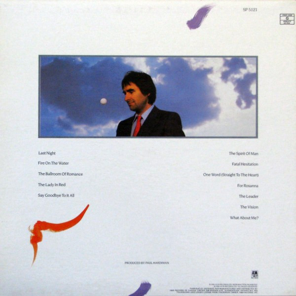 Chris de Burgh - Into The Light | A&M Records (SP-5121) - 2