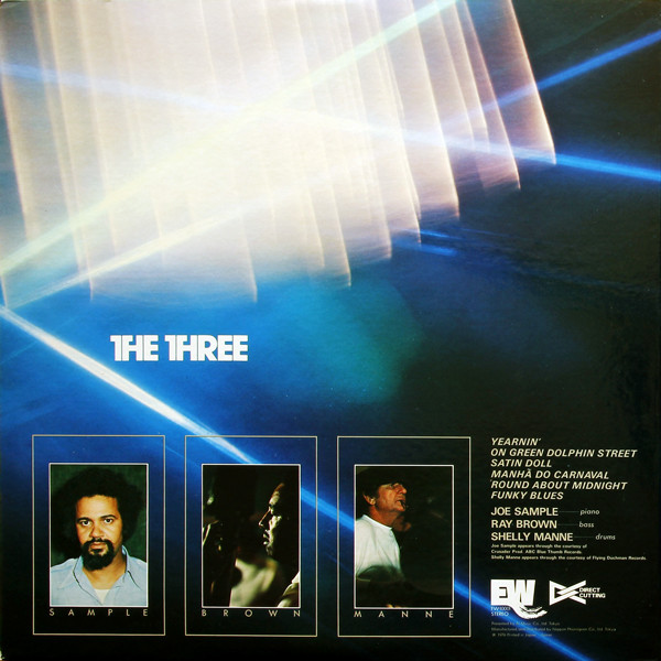 Joe Sample / Ray Brown / Shelly Manne - The Three | East Wind (EW-10001) - 2