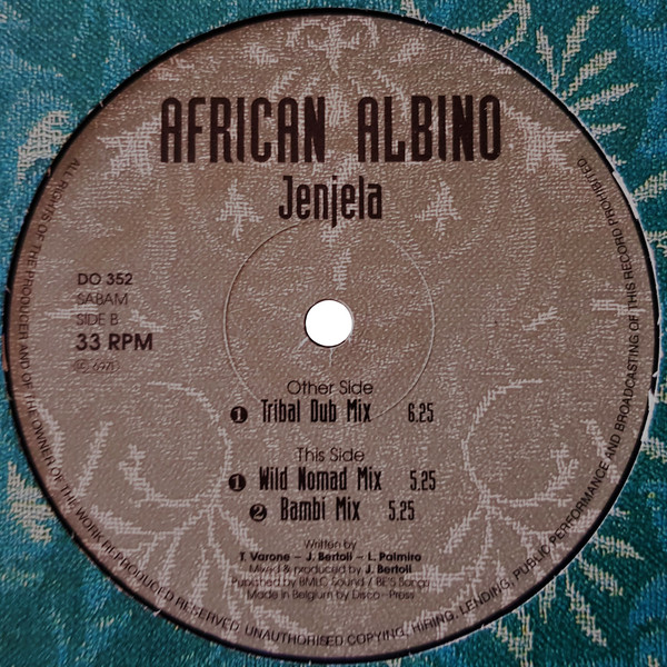 African Albino - Jenjela | Dance Opera (DO 352) - 2