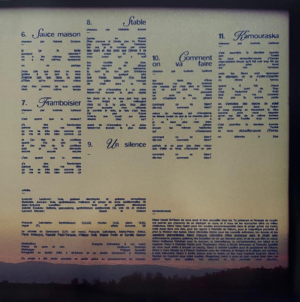 Oui Merci - La Distance N'Est Pas Vraiment Là (Vinyle Jaune) [Vinyl] | Duprince (DUPR049LP) - 5